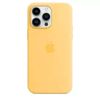 APPLE iPhone 14 Pro Max carcasă din silicon cu MagSafe - Sunglow