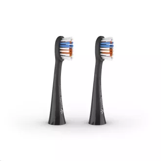 TrueLife SonicBrush K150 UV Heads Whiten Plus negru Pachet de 2 bucăți