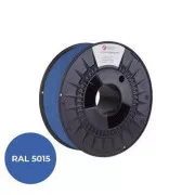 C-TECH PREMIUM LINE fir de imprimare (filament), PETG, albastru cer, RAL5015, 1, 75mm, 1kg