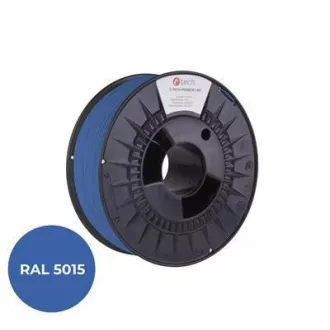 C-TECH PREMIUM LINE fir de imprimare (filament), PETG, albastru cer, RAL5015, 1, 75mm, 1kg