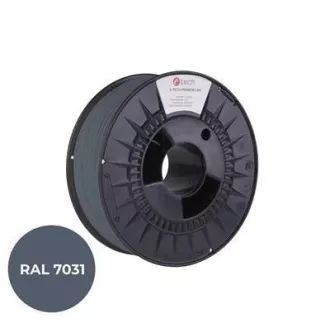 C-TECH Fir de imprimare (filament) PREMIUM LINE, PLA, gri-albastru, RAL7031, 1, 75mm, 1kg