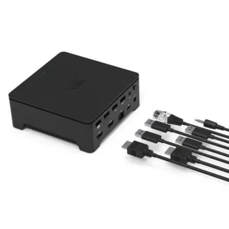 Stație de andocare PORT 8in1, USB-C/A, 2x 2K, dual video, HDMI, Ethernet, jack de 3,5 mm Stație de andocare PORT 8in1, USB-C/A, 2x 2K, dual video, HDMI, Ethernet, jack de 3,5 mm