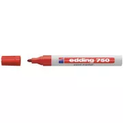 Marker Edding 750 lacuit rosu 2-4mm