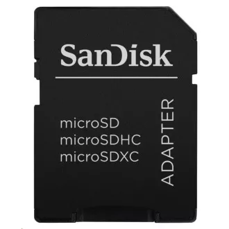 Card SanDisk MicroSDXC Ultra 64GB (140 MB/s, A1 Class 10 UHS-I)   adaptor