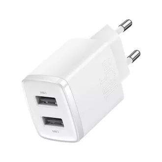 Baseus Compact Charger 2U 10.5W alb