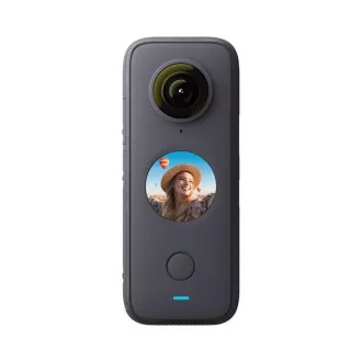 Cameră de acțiune pentru exterior Insta360 ONE X2, rezistentă la apă, lentile duble 360°, 30 fps, control vocal Cameră de acțiune pentru exterior Insta360 ONE X2, rezistentă la apă, lentile duble 360°, 30 fps, control vocal