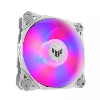 Ventilator ASUS TUF GAMING TF120 ARGB 3IN1 WHITE, ventilator 3x120mm pentru carcasă PC Ventilator ASUS TUF GAMING TF120 ARGB 3IN1 WHITE, ventilator 3x120mm pentru carcasă PC