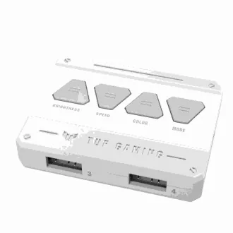 Ventilator ASUS TUF GAMING TF120 ARGB 3IN1 WHITE, ventilator 3x120mm pentru carcasă PC Ventilator ASUS TUF GAMING TF120 ARGB 3IN1 WHITE, ventilator 3x120mm pentru carcasă PC