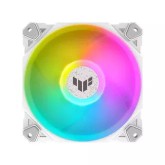 Ventilator ASUS TUF GAMING TF120 ARGB WHITE, ventilator de 120mm pentru carcasă PC