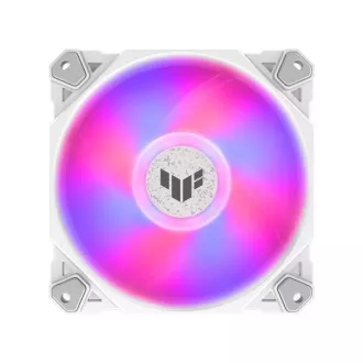 Ventilator ASUS TUF GAMING TF120 ARGB WHITE, ventilator de 120mm pentru carcasă PC