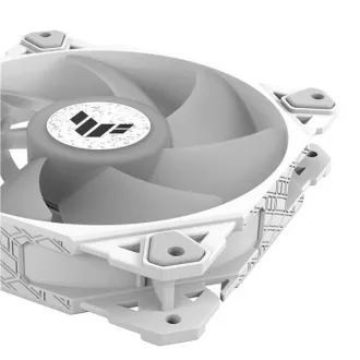 Ventilator ASUS TUF GAMING TF120 ARGB WHITE, ventilator de 120mm pentru carcasă PC