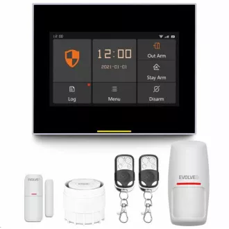 EVOLVEO Alarmex Pro, alarmă inteligentă fără fir Wi-Fi/GSM