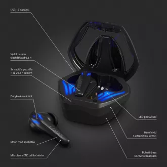 LAMAX Heroes Ninja1 - căști cu căști pentru ureche