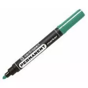 Marker Centropen 8566 permanent verde cu vârf cilindric verde 2,5mm