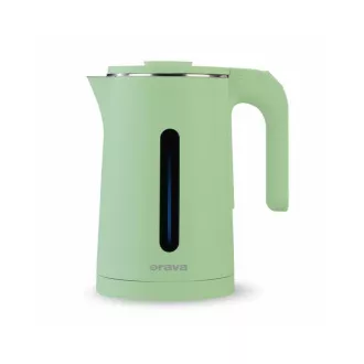 Fierbător electric Orava VK-3719 G, 1500 W, 1,8 l, oprire automată, verde