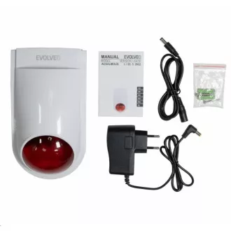 EVOLVEO Alarmex Pro, sirenă wireless cu lumină și sunet pentru exterior