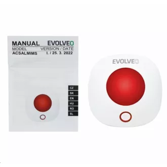 EVOLVEO Alarmex Pro, sirenă de interior fără fir, EVOLVEO Alarmex Pro
