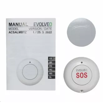 EVOLVEO Alarmex Pro, buton/clopot fără fir EVOLVEO Alarmex Pro, buton/clopot fără fir