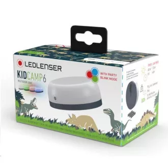 Lanternă de buzunar Ledlenser Kidcamp6 Dino pentru copii Lanternă de buzunar Ledlenser Kidcamp6 Dino pentru copii