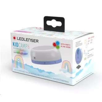 Lanternă de buzunar Ledlenser Kidcamp6 Curcubeu pentru copii