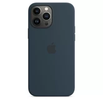 APPLE iPhone 13 Pro Max Carcasă din silicon cu MagSafe - Abyss Blue APPLE iPhone 13 Pro Max Carcasă din silicon cu MagSafe - Abyss Blue