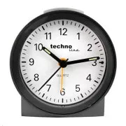 Ceas deșteptător TechnoLine Modell G, argintiu
