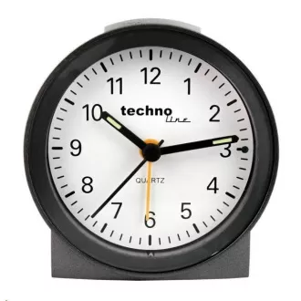 Ceas cu alarmă analogic TechnoLine Modell G, argintiu Ceas cu alarmă analogic TechnoLine Modell G, argintiu