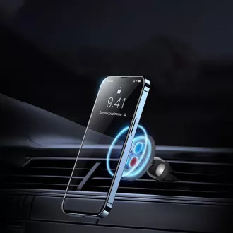 Suport auto magnetic Baseus C01 (pentru grila de ventilație), negru