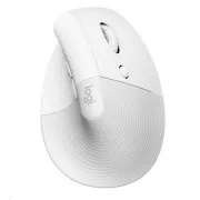 Logitech Lift Vertical Ergonomic Mouse pentru afaceri, Mac, alb/galben/gri pal