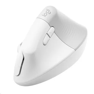 Logitech Lift Vertical Ergonomic Mouse pentru afaceri, Mac, alb/galben/gri pal Logitech Lift Vertical Ergonomic Mouse pentru afaceri, Mac, alb/galben/gri pal