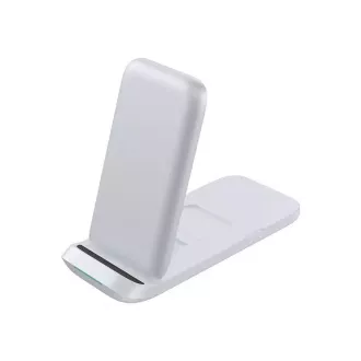 1stCOOL Wireless QI Charger 3in1, pliabil, compatibil Apple, alb