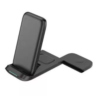 1stCOOL Wireless QI Charger 3in1, pliabil, compatibil Apple, negru 1stCOOL Wireless QI Charger 3in1, pliabil, compatibil Apple, negru