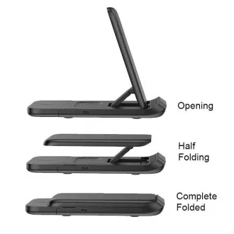 1stCOOL Wireless QI Charger 3in1, pliabil, compatibil Apple, negru 1stCOOL Wireless QI Charger 3in1, pliabil, compatibil Apple, negru