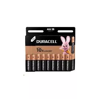Baterii Duracell Basic 1500 K18 AA Duralock, pachet de 18