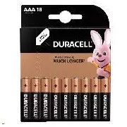Baterii Duracell Basic 2400 K18 AAA Duralock, pachet de 18