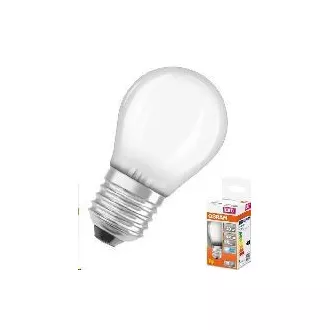 OSRAM LED STAR E27 4W/840 SCLP40W miniglobul rece OSRAM LED STAR E27 4W/840 SCLP40W