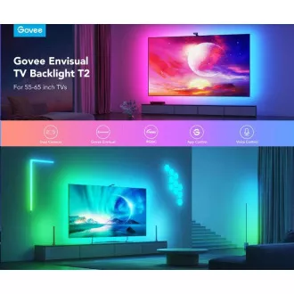Govee DreamView T2 DUAL TV 55-65" SMART LED cu iluminare de fundal RGBIC