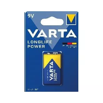 Varta 6LR61/1BP Longlife POWER 9V (ENERGIE ÎNALTĂ) 6LP3146