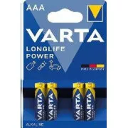 Varta LR03/4BP Longlife POWER (ENERGIE ÎNALTĂ) (Blister 4 buc.)