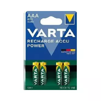 Varta LR03/4BP 800 mAh Gata de utilizare (Blister 4 buc)