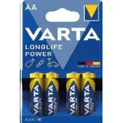 Varta LR6/4BP Longlife POWER (ENERGIE ÎNALTĂ) (Blister 4 buc.)