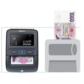 Detector de bancnote contrafăcute SAFESCAN 155-S, negru