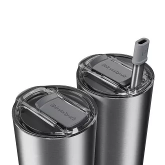 HidrateSpark Pro Tumbler - Sticlă de hidratare inteligentă, 592 ml, oțel inoxidabil