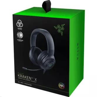Căști RAZER Kraken V3 X, USB, RGB, negru