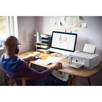 Canon PIXMA Printer white G3471 (cartușe de cerneală reîncărcabile) - MF (imprimare, copiere, scanare), USB, Wi-Fi - A4/11min. Canon PIXMA Printer white G3471 (cartușe de cerneală reîncărcabile) - MF (imprimare, copiere, scanare), USB, Wi-Fi - A4/11min.