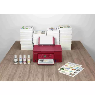 Canon PIXMA Printer Red G3472 (cartușe de cerneală reîncărcabile) - MF (imprimare, copiere, scanare), USB, Wi-Fi - A4/11min.
