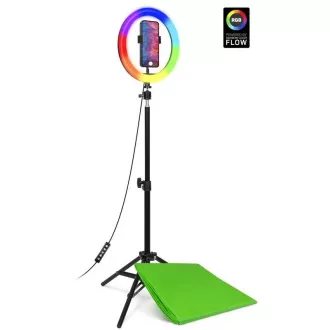 CONNECT IT Cutie de streaming Selfie10Ring circular de 10" cu LED RGB