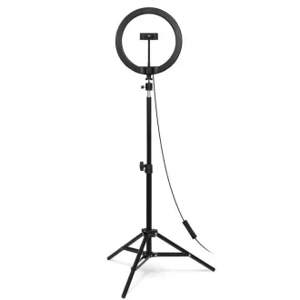 CONNECT IT Cutie de streaming Selfie10Ring circular de 10" cu LED RGB