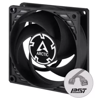 Ventilator ARCTIC P8 PWM PST 80 x 80 x 25mm, negru