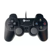 C-TECH gamepad Callon pentru PC/PS3, 2x analogic, X-input, cu vibrații, 1, 8m cablu, USB